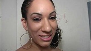 Amazing blowjob gloryhole initiation - Interracial Sex 1 porn video